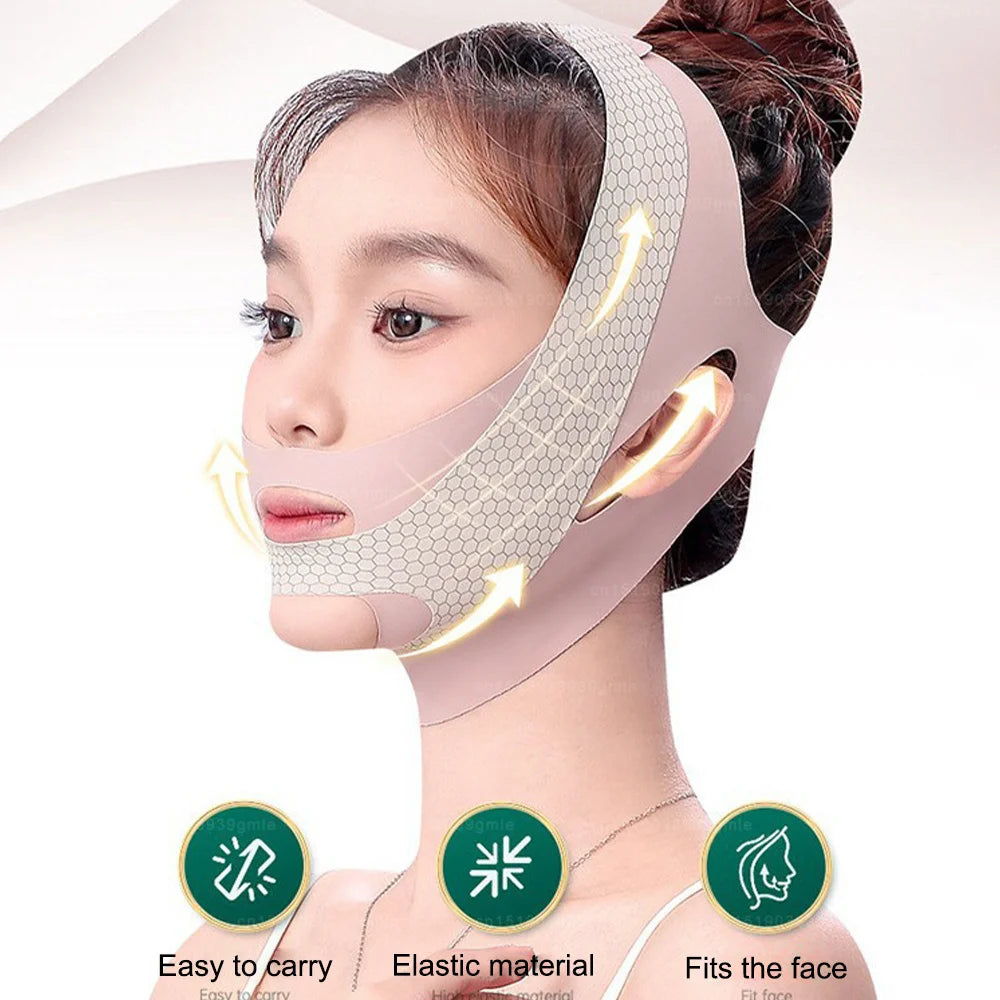 Face Lifting Bandage V Line Facial Shaper Facial Slimming Reduce Double Chin Cheek Shape Lift Anti Wrinkle Fade Nasolabial Fold