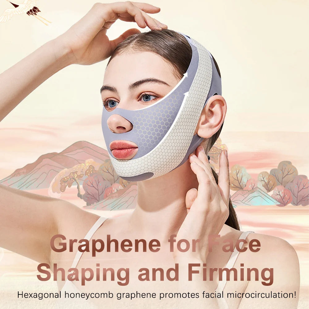 Face Lifting Bandage V Line Facial Shaper Facial Slimming Reduce Double Chin Cheek Shape Lift Anti Wrinkle Fade Nasolabial Fold