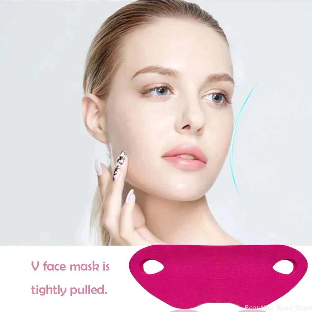 1pc Face Lifting Slim Mask Facial Chin Cheek Slimming Lift Up V Shaper Bandage Skin Care Beauty Health