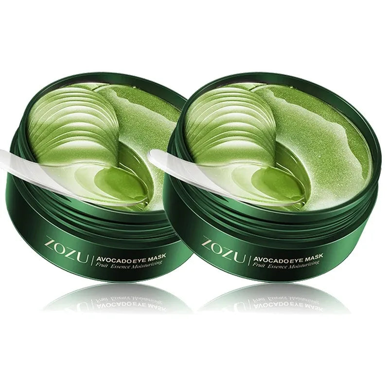 60/120 Pieces Eye Mask Avocado Gold Moisturize Firming Improve Eye Bags