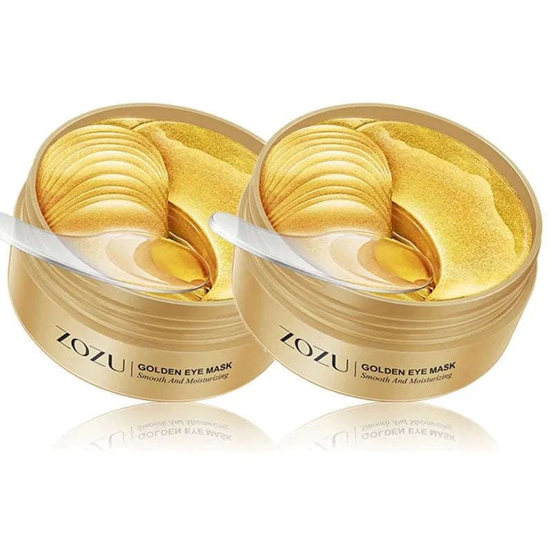 60/120 Pieces Eye Mask Avocado Gold Moisturize Firming Improve Eye Bags
