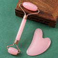 2Pcs Roller for Face Neck Eye Facial Massage Kit Ice Face Roller Gua Sha