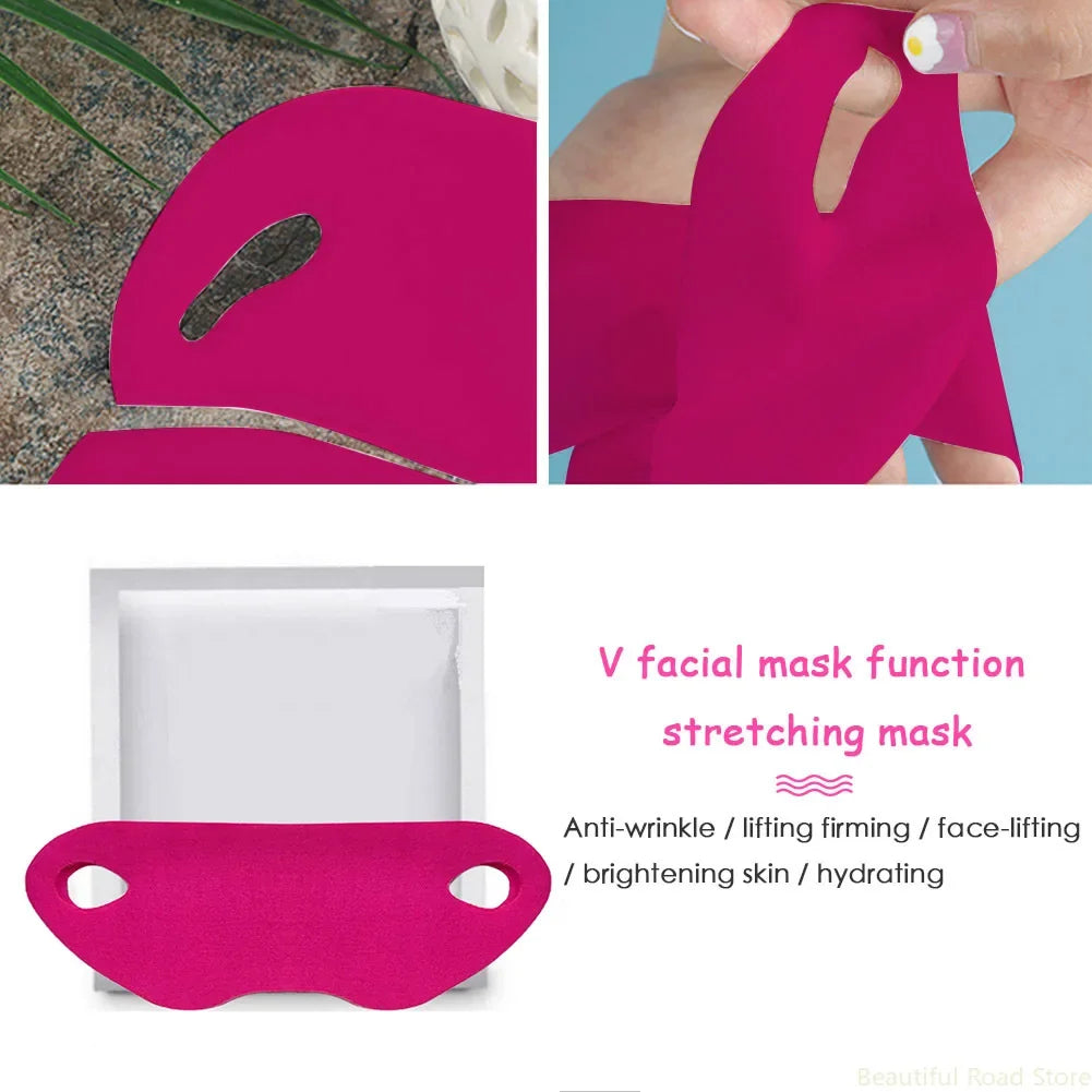 1pc Face Lifting Slim Mask Facial Chin Cheek Slimming Lift Up V Shaper Bandage Skin Care Beauty Health